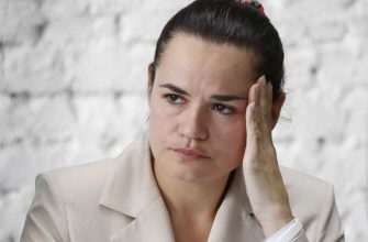 кандидат президент Светлана Тихановская Литва пресс-конференция Белоруссия