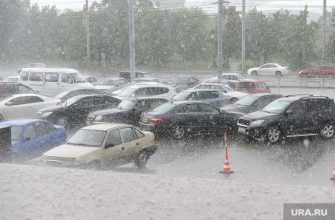 На Тюмень идет шторм