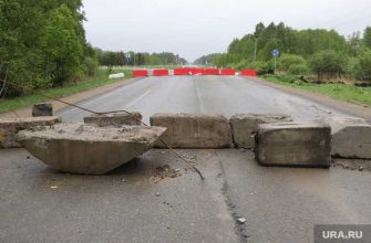 перекрытие въездов в лес