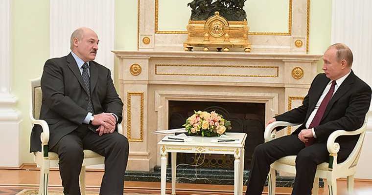 Лукашенко и Путин